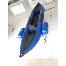 Nuevo kayak con tubos extra pequeños, kayak de pesca inflable
